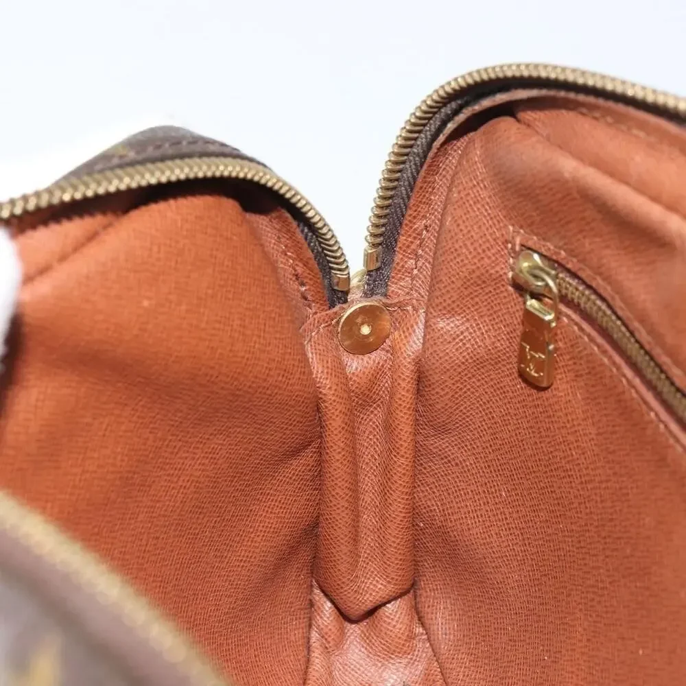 Louis Vuitton Monogram Marly Dragonne GM Clutch Bag Brown